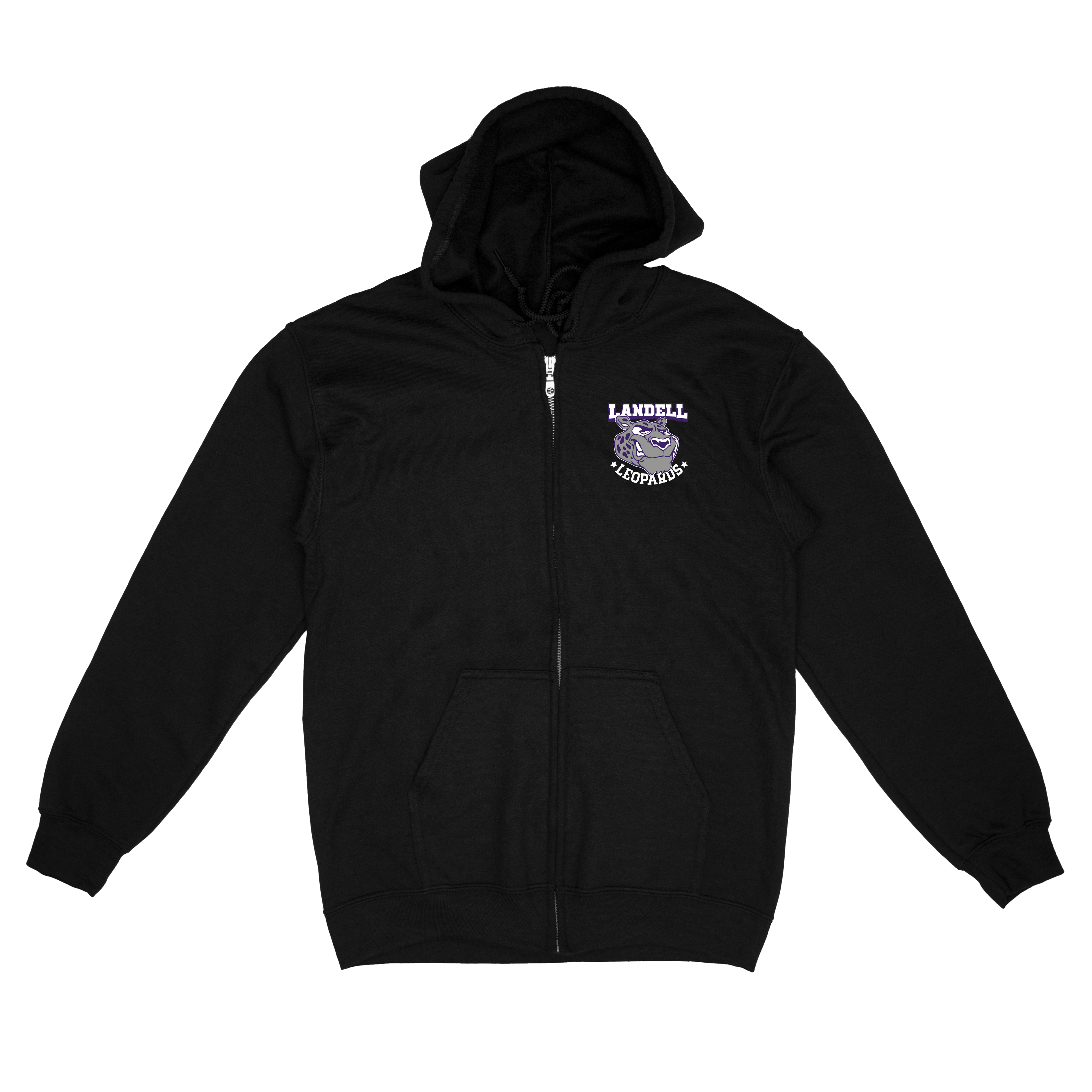 #19 BLACK ZIPUP